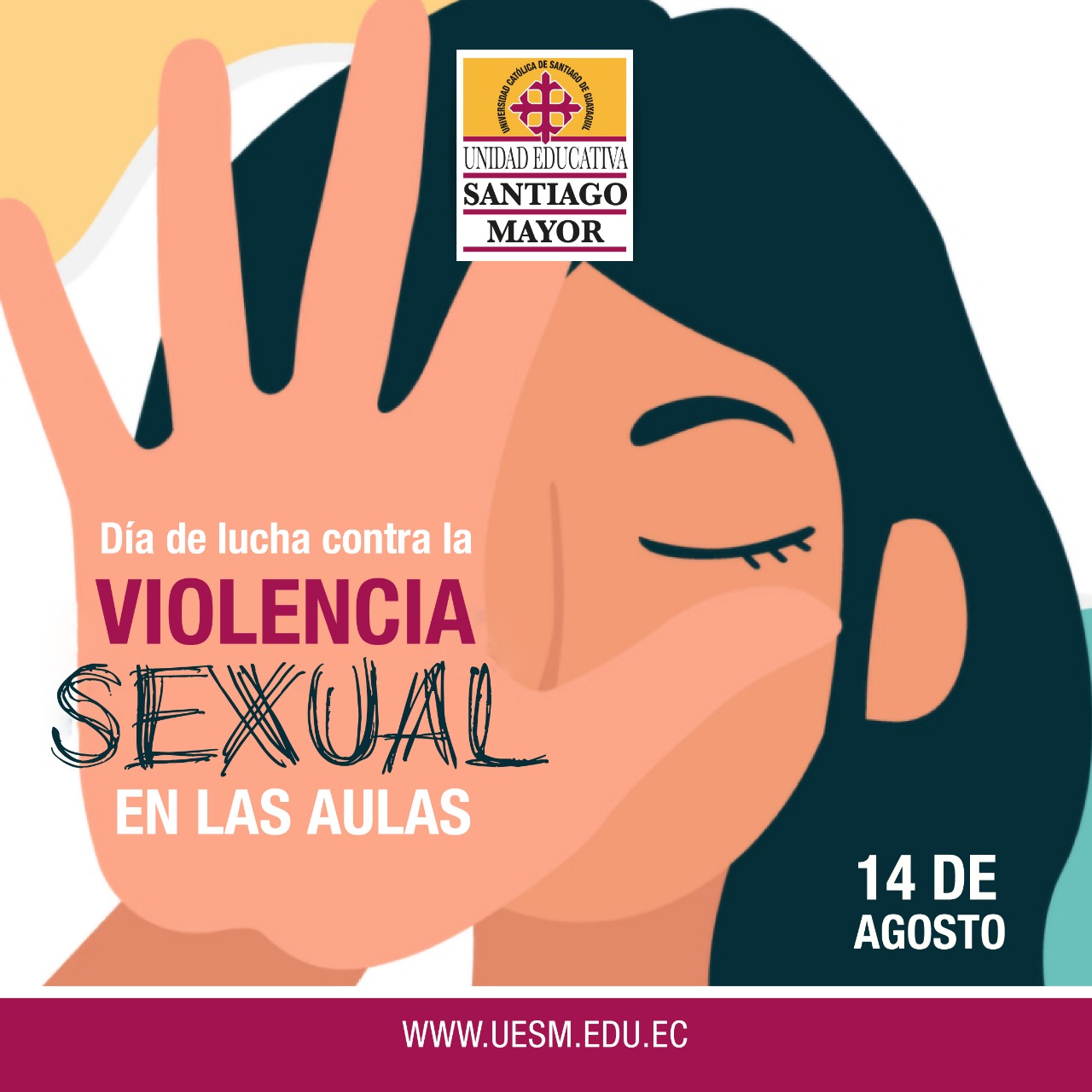 Día De La Lucha Contra La Violencia Sexual En Las Aulas Unidad Educativa Santiago Mayor